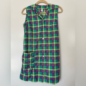 Vintage german dress/house dress size M